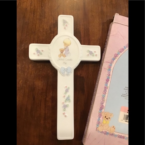 Porcelain keepsake cross Enesco Precious Moments